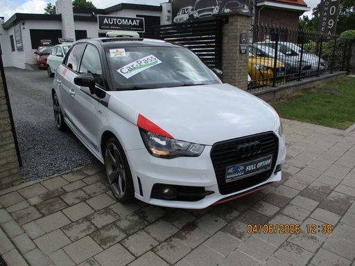 Audi A1 A1 Sportback 1.4 TFSI 185PK S line AUTOMAAT F1 PEDDELS  DTM EDITION FULL OPTION TOPSTAAT NAVI LEDER AIROC ALU 18"